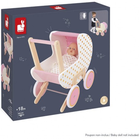 Landau en bois Candy Chic - Janod
