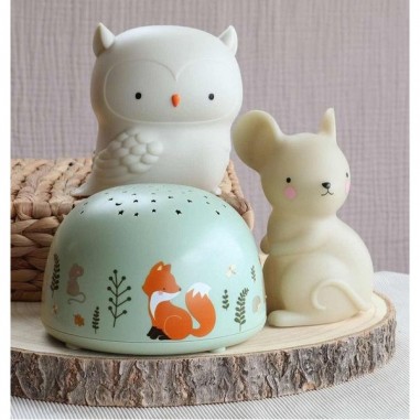 Projecteur d'étoiles amis de la forêt - Little lovely company