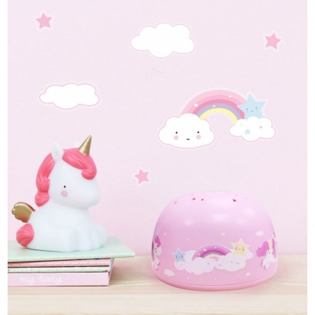 Projecteur d'étoiles licorne - Veilleuse - Little lovely company