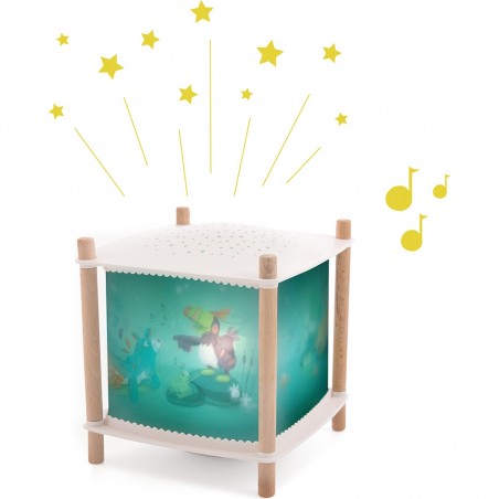 Lanterne magique connectée Dans la jungle - Moulin Roty