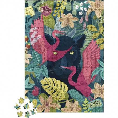 Puzzle 500 pièces adulte enfant 8 ans animaux - Janod