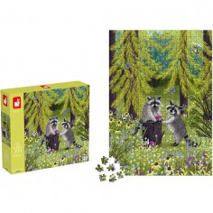 Puzzle adulte - Puzzle 500 pièces adulte enfant animaux - Janod 2