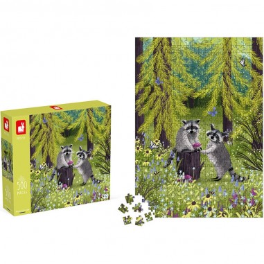 Puzzle adulte - Puzzle 500 pièces adulte enfant animaux - Janod