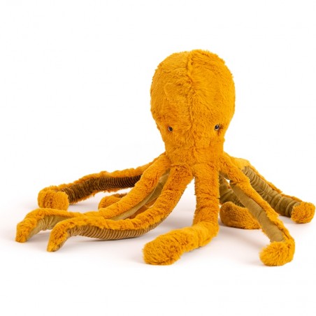 Petit poulpe Tout autour du monde - Peluche enfant - Moulin Roty
