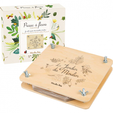 Presse à fleurs le jardin du moulin - Moulin Roty