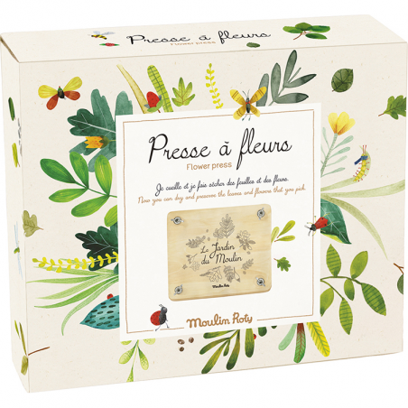 Presse à fleurs le jardin du moulin - Moulin Roty