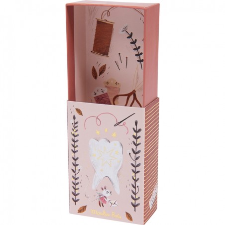 Boite à dent de lait Souris Après la pluie - Moulin Roty