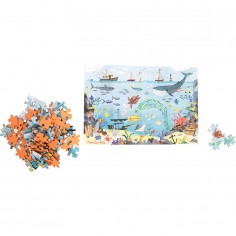 Puzzle Moulin Roty 96 pièces - L'Océan - Puzzle de l'explorateur Le Jardin du Moulin 2