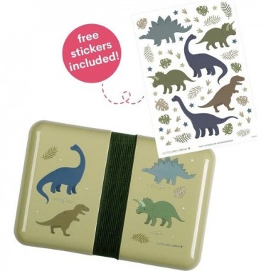 Boite à déjeuner dinosaures lunch box - A Little Lovely Company