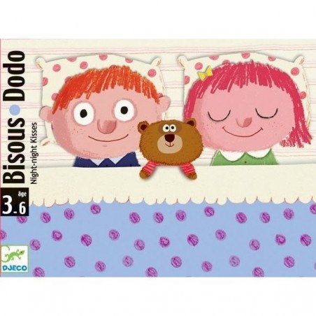 Jeu De Cartes "Bisous Dodo"