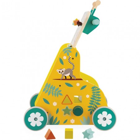 Chariot de marche bébé multi activités Tropik - Janod