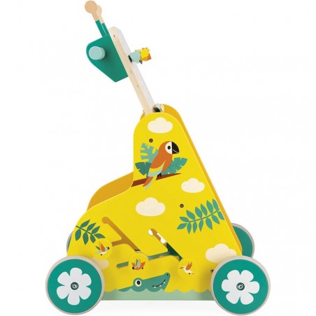 Chariot de marche bébé multi activités Tropik - Janod