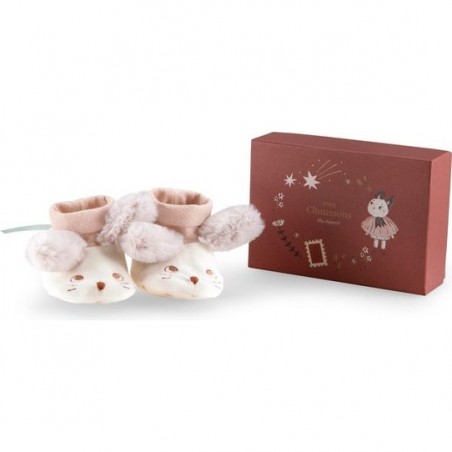 Chaussons souris Après la pluie - Moulin Roty