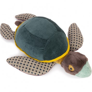 Grande tortue Tout autour du monde - Peluche enfant - Moulin Roty