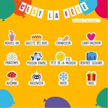 Coffret C’est la fête toute l’année - Chefclub Kids