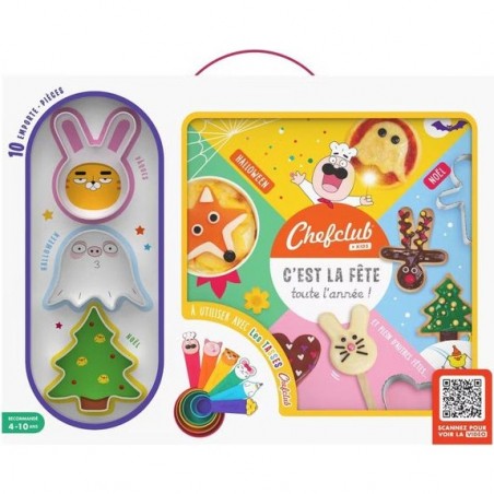 Coffret C’est la fête toute l’année - Chefclub Kids