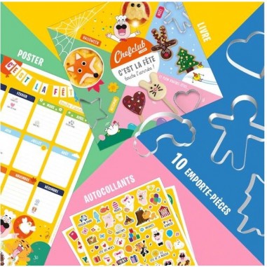 Coffret C’est la fête toute l’année - Chefclub Kids