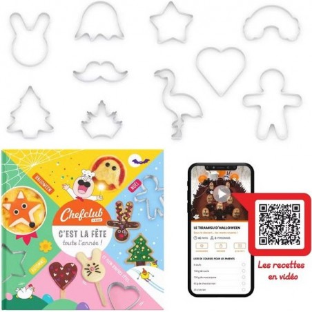 Coffret C’est la fête toute l’année - Chefclub Kids