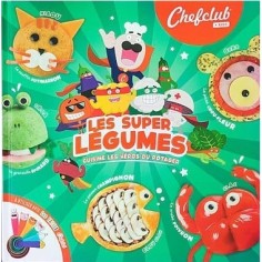 Livre de cuisine pour enfant Les super légumes - Chefclub Kids