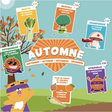 Livre de recettes pour enfants - Les super légumes - Chefclub Kids