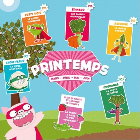 Livre de recettes pour enfants - Les super légumes - Chefclub Kids