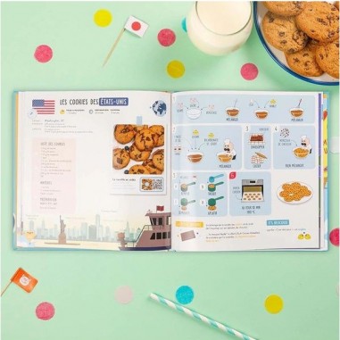 Livre de cuisine enfants Les Recettes du Monde - Chefclub Kids