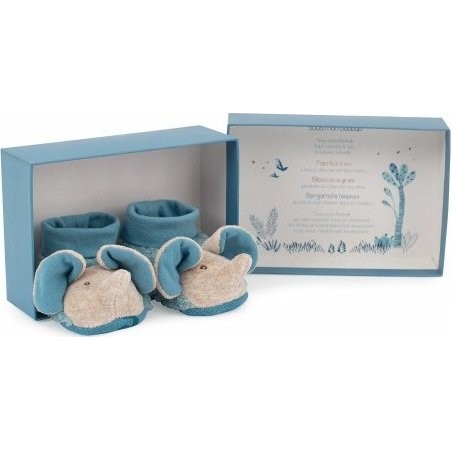 Chaussons Elephant "Sous Mon Baobab"