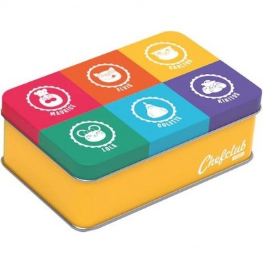 Coffret de recettes pour enfants Je cuisine mes goûters préférés - Chefclub Kids