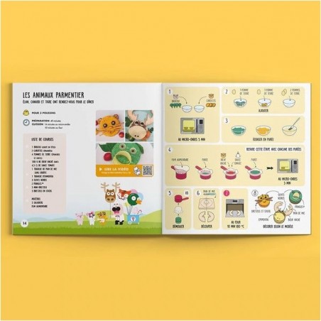 Livre de cuisine pour enfant On s'amuse en cuisine - Chefclub Kids