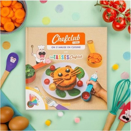 Livre de cuisine pour enfant On s'amuse en cuisine - Chefclub Kids