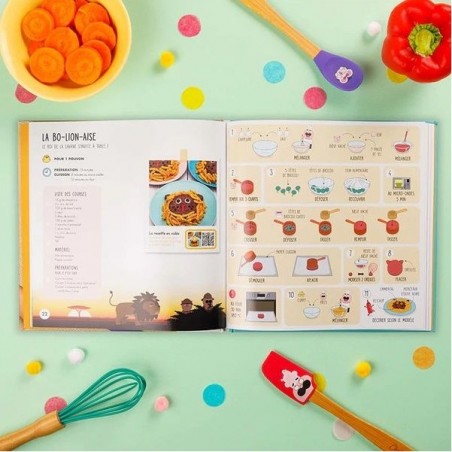 Livre de cuisine pour enfant On s'amuse en cuisine - Chefclub Kids