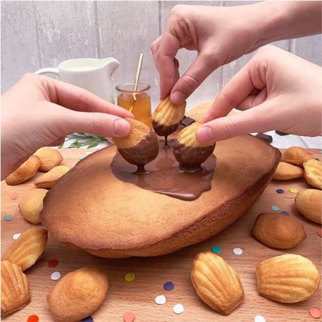 Moule Madeleine XXL - Atelier cuisine enfant - Chefclub Kids