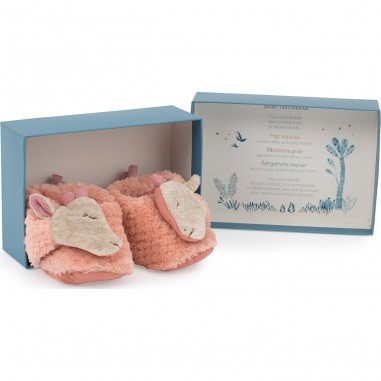 Chaussons bébé "Girafe" - Sous Mon Baobab