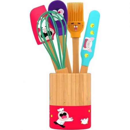 Pot pour mini-ustensiles - Atelier cuisine enfant - Chefclub Kids