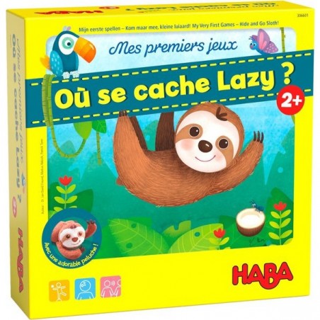 Mes premiers jeux Où se cache Lazy? - Haba