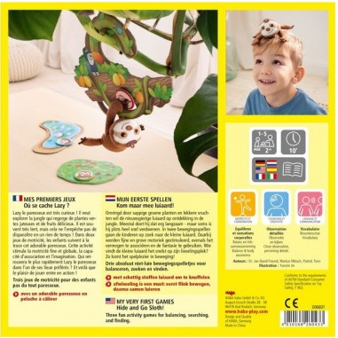 Mes premiers jeux Où se cache Lazy? - Haba