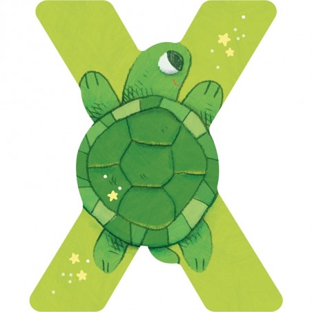 Lettre X en bois - Moulin Roty
