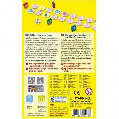 Buffet des monstres - jeu de société enfant - Haba