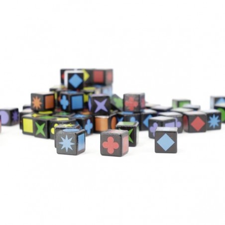 Qwirkle cubes - jeu - Iello