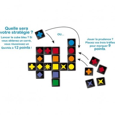 Qwirkle cubes - jeu - Iello