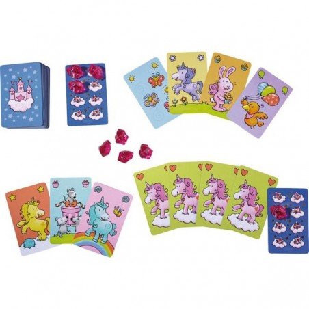 Licornes dans les nuages : jeu de cartes - Haba