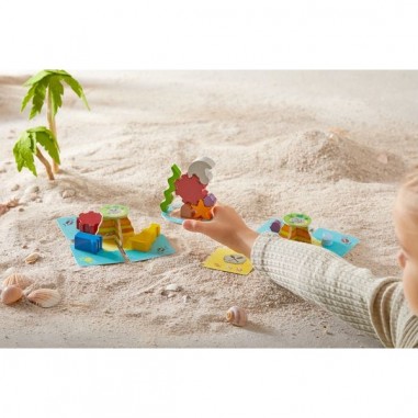 Trésors à la dérive - jeu d'équilibre et d'empilement - Haba