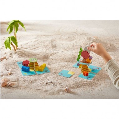 Trésors à la dérive - jeu d'équilibre et d'empilement - Haba