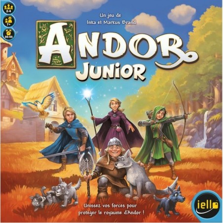 Andor Junior - Jeu de plateau - jeu coopératif - Iello