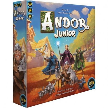 Andor Junior - Jeu de plateau - jeu coopératif - Iello