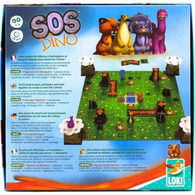 Sos dino - jeu coopératif - Iello