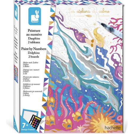Peinture numéro enfant - loisirs créatif 7 ans - Janod