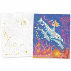 Peinture numéro enfant - loisirs créatif 7 ans - Janod 2