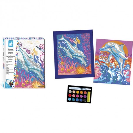 Peinture numéro enfant - loisirs créatif 7 ans - Janod