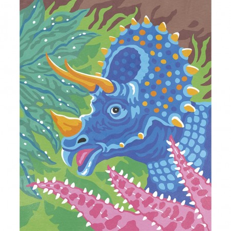 Peinture au numéro dinosaures - Les Ateliers du calme - Janod